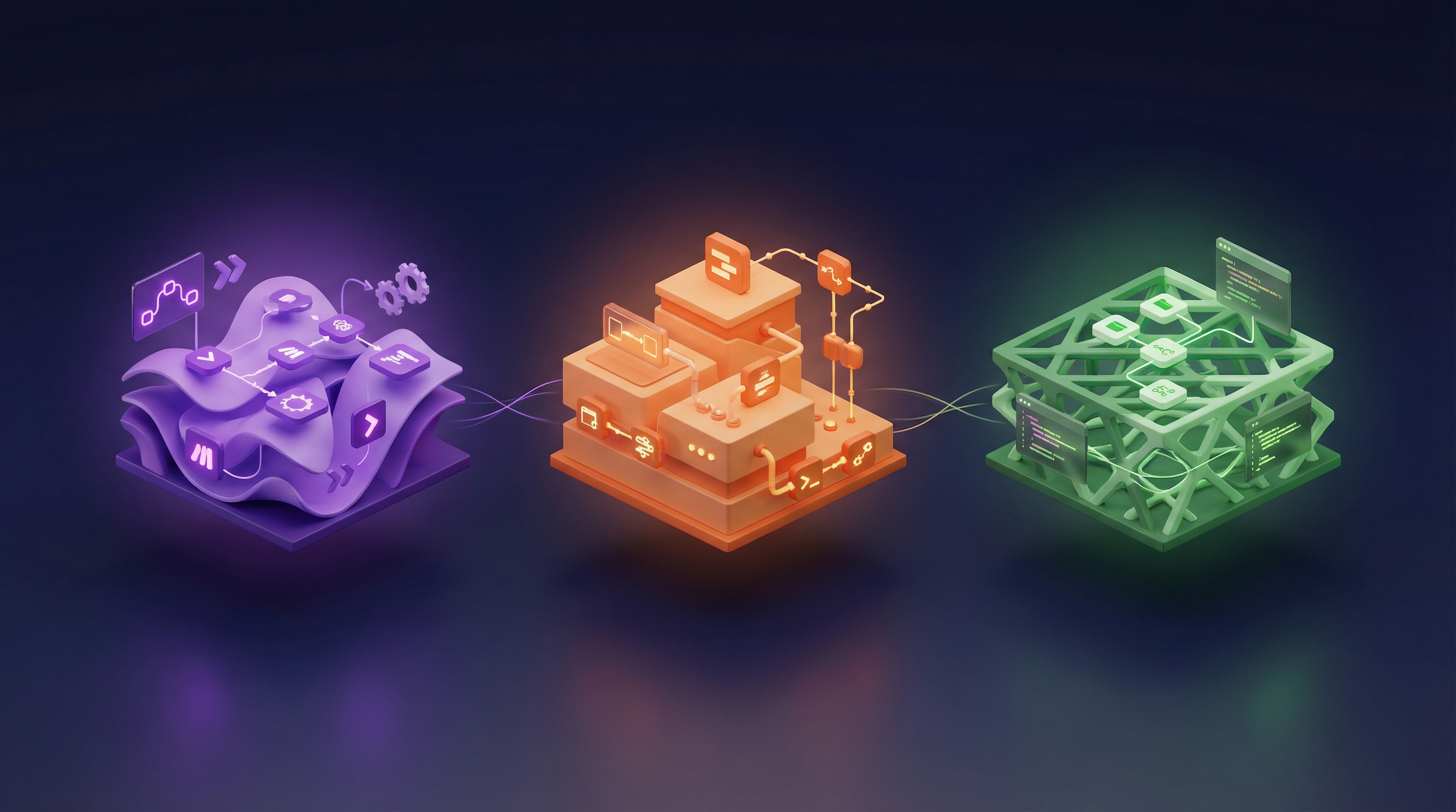 Make vs Zapier vs n8n